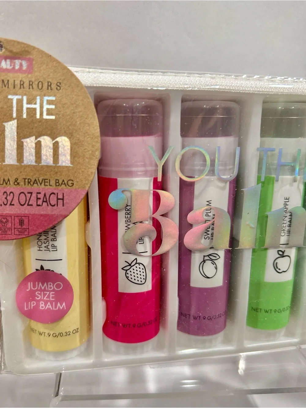Smoke & Mirrors You The Balm Jumbo Lip Balm Set